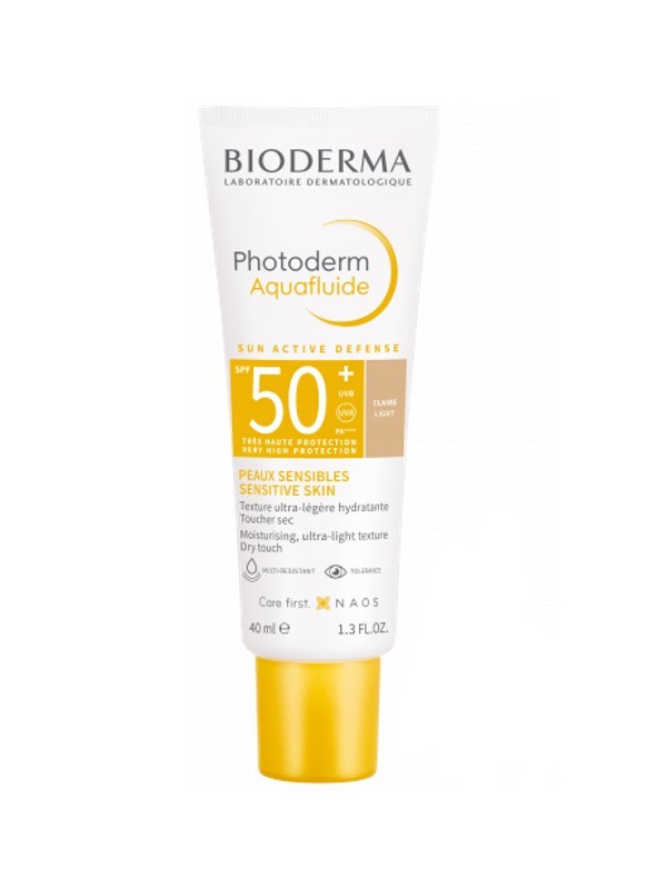 Photoderm Aquafluide színezett fényvédő krém (Light) BIODERMA 10 199 Ft/40 ml az Unipatika gyógyszertárakban és online, GLAMOUR kuponnal, 20% kedvezménnyel 8159,2 Ft