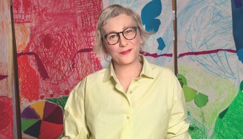 A művekről való gondolkodás örömét tanítja Schopp Ildikó, a Műcsarnok művészetpedagógusa