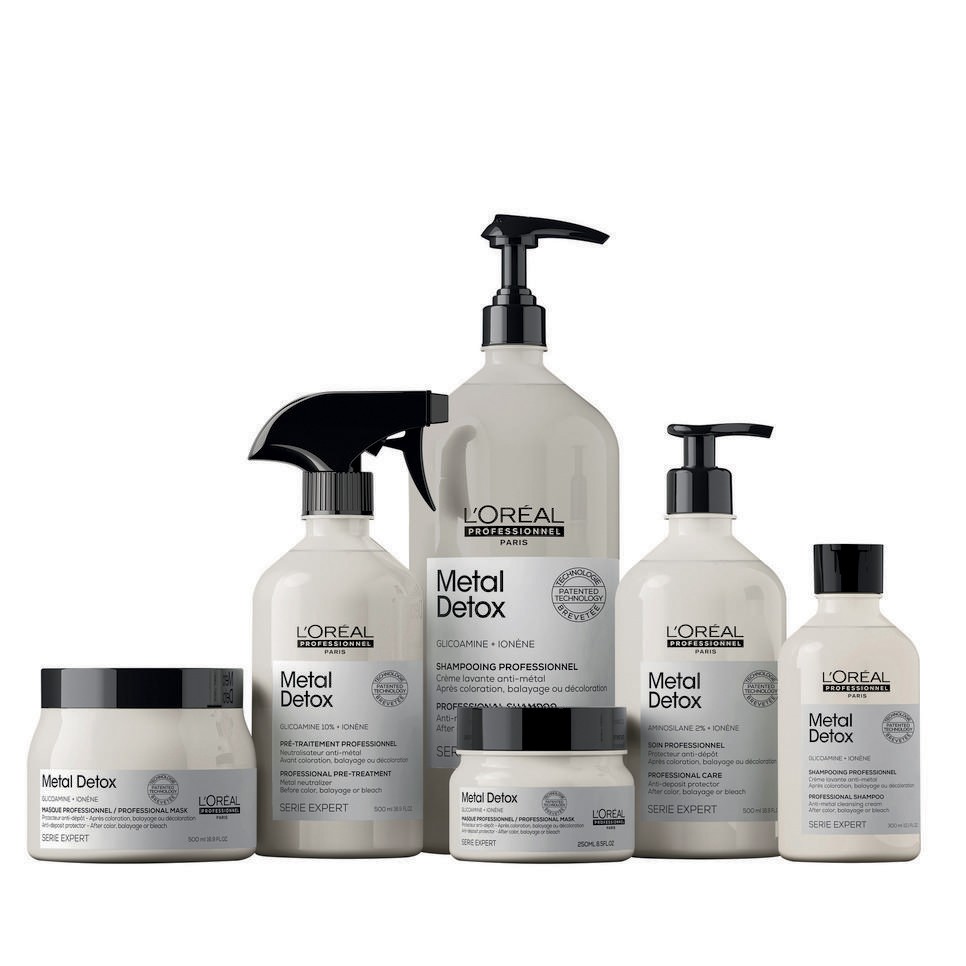 A L’Oréal Professionnel laboratóriumai által kifejlesztett új, Metal Detox termékcsaládja