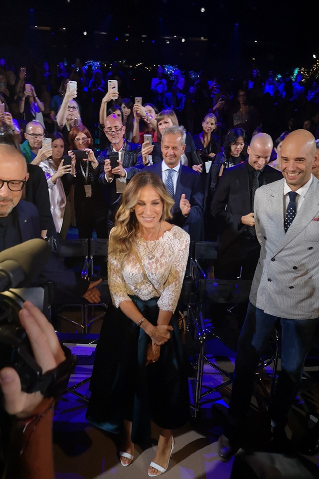 Sarah Jessica Parker Intimissimi show