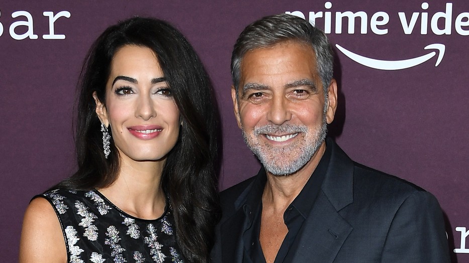  Amal Clooney és George Clooney a The Tender Bar című film premierjén