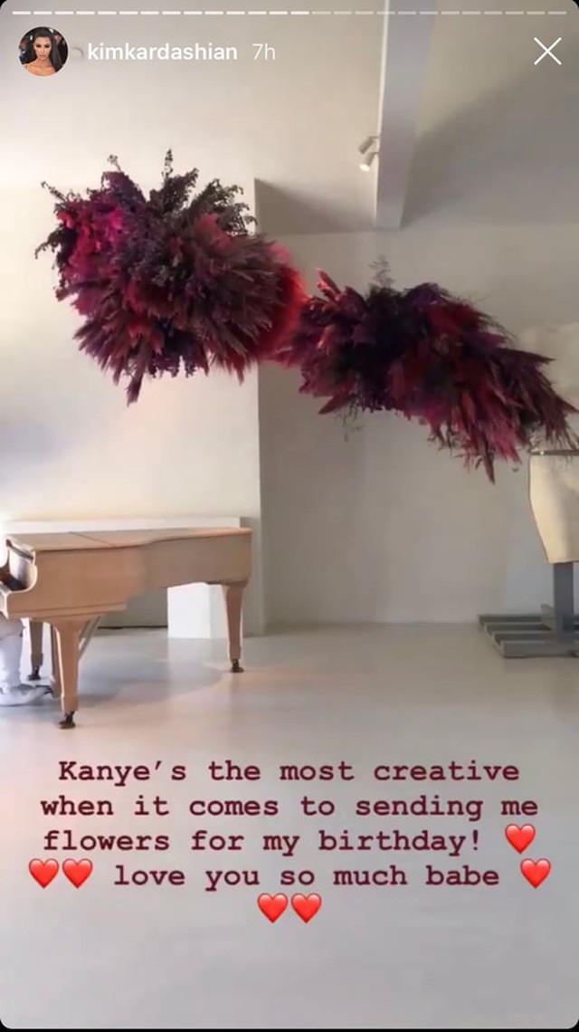 Kanye West a legromantikusabb férj: így köszöntötte Kimet a szülinapján