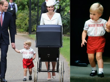 7 fotó, amin György herceg kísértetiesen hasonlít Vilmos hercegre