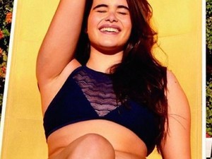 Megőrülnek a plus size modell retusálatlan bikinikampányáért az interneten!