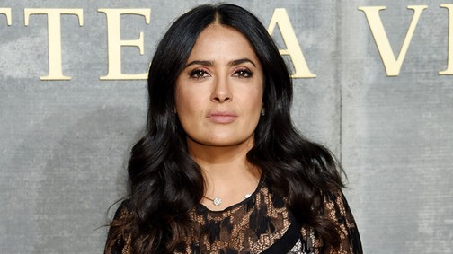 Hihetetlen! Salma Hayek felismerhetetlen szőke hajjal