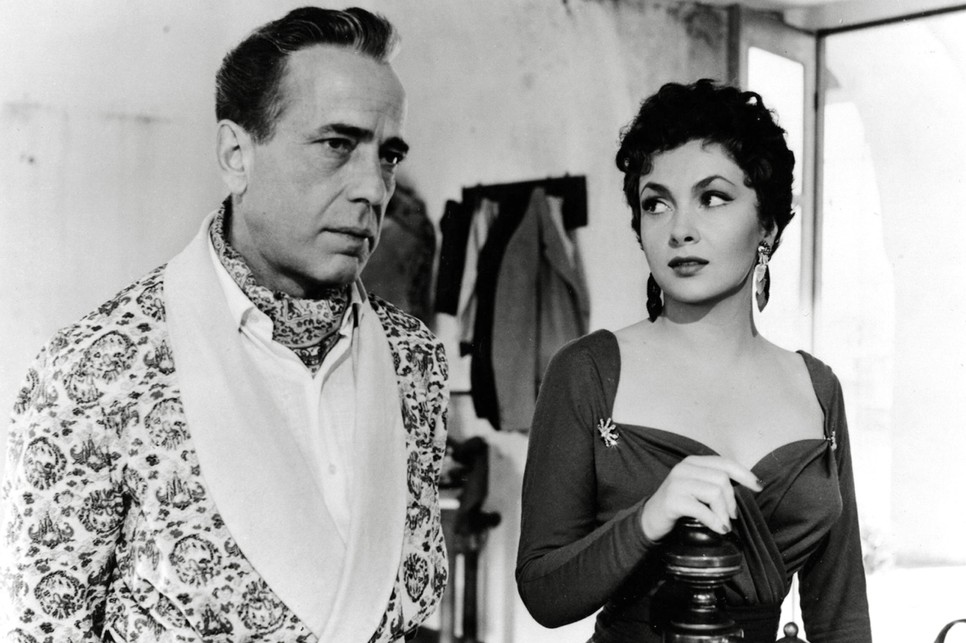  Humphrey Bogart, Gina Lollobrigida, "Beat the Devil" (1953) 