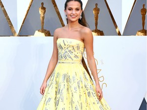 Alicia Vikander Disney hercegnőként érkezett az Oscar gálára