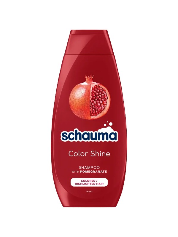 Color Shine színvédő sampon SCHAUMA 1399 Ft/400 ml, (3,49 Ft/1 ml), a Rossmann üzleteiben és online, a Glamour Summer Week kuponnal, 35% kedvezménnyel 909,35 Ft