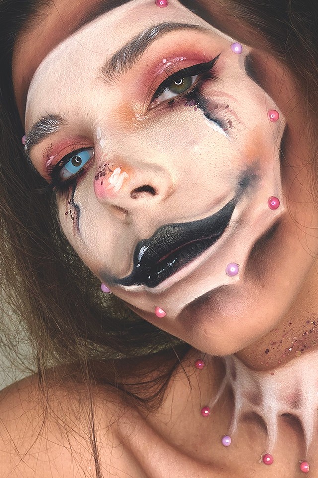 Halloweeni sminkek, hogy elszórakoztasd magad otthon