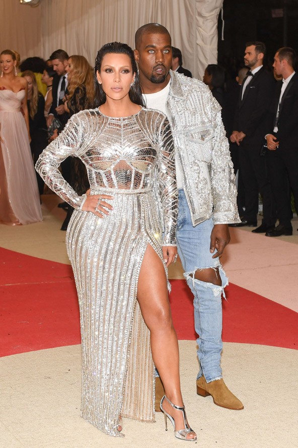 kim kardashian, kanye west, met