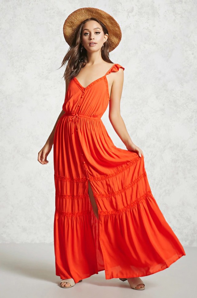 Narancs ruha FOREVER21 8900 Ft- forever21.com