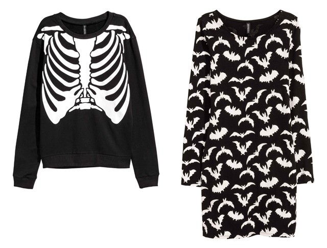 Pulóver H&M 2990 Ft, denevérmintás ruha H&M 3990 Ft