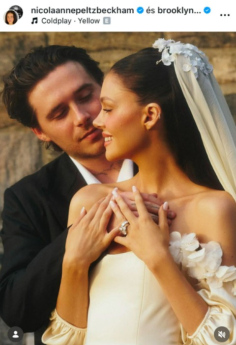 Brooklyn és Nicola 2025 nyarán újították meg fogadalmukat