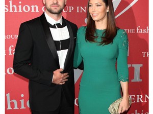 Justin Timberlake véletlenül a felesége blúzát vette fel