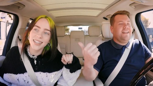Dobj el mindent! Billie Eilish a Carpool Karaoke-ban