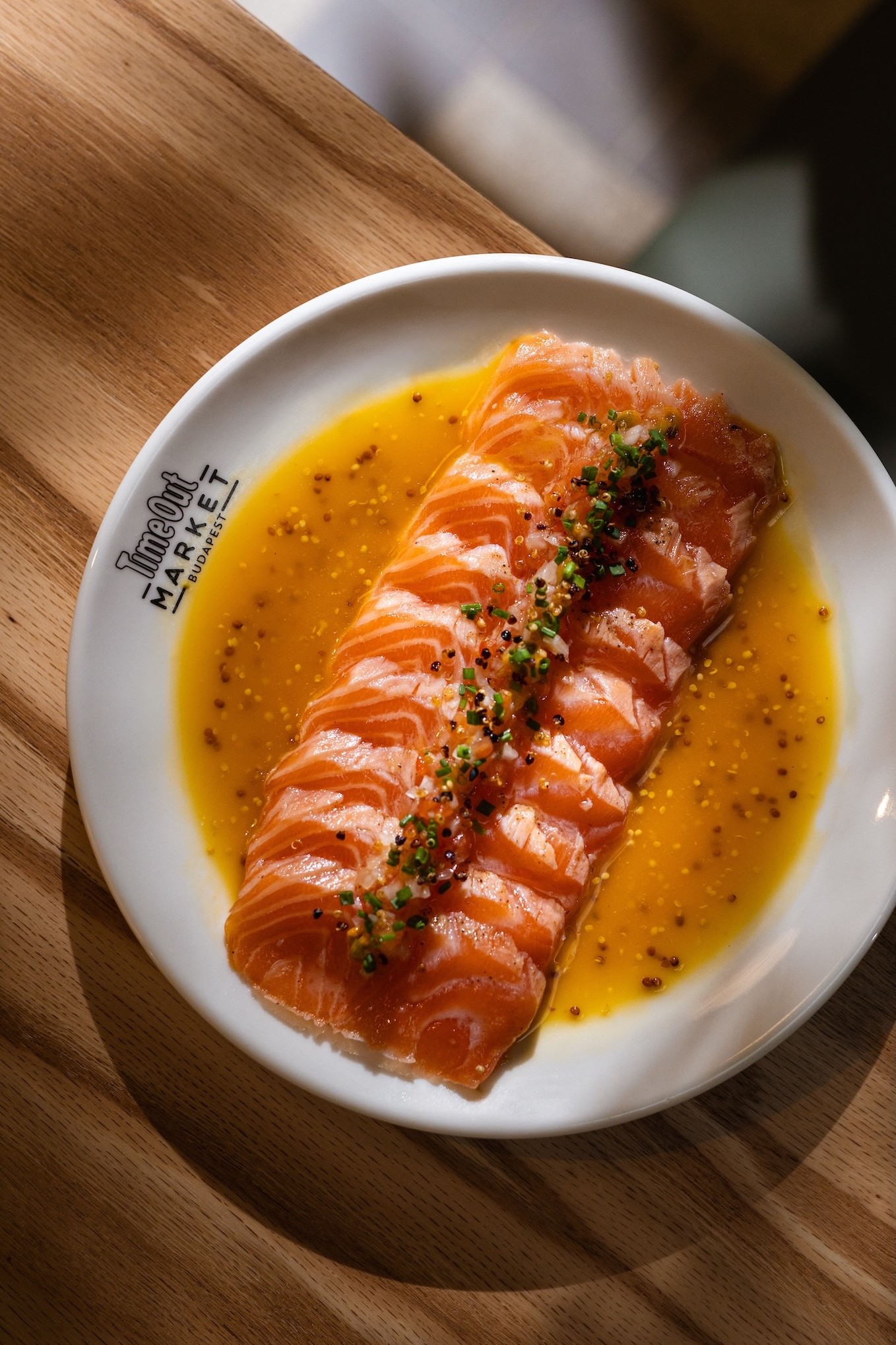 Bigfish ünnepi fogás: lazac sashimi