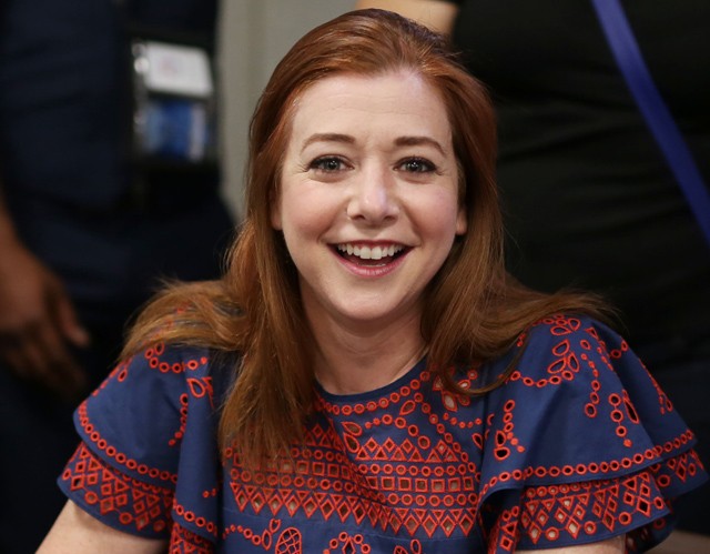 Alyson Hannigan a Comic Con képregényfesztiválon Londonban
