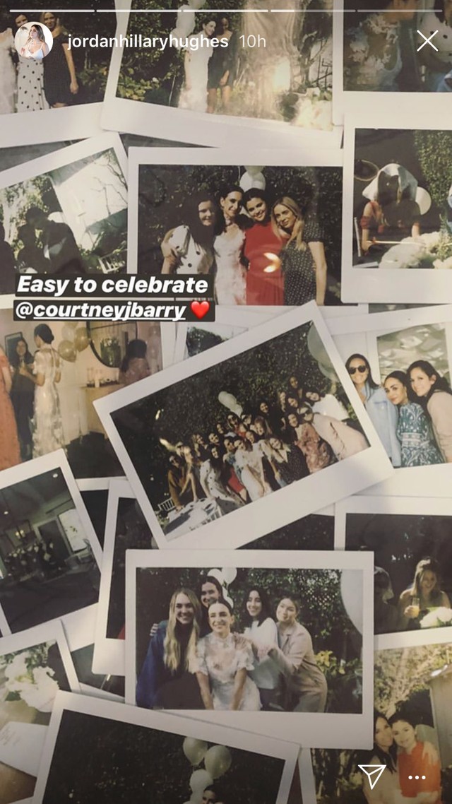 Selena Gomez tökéletes ruhában legjobb barátnője eljegyzési partiján