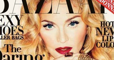 Madonna gyilkos karmokkal a címlapon