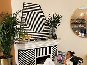 Mtenga Bianca végre otthon tölti a napját kisfiával