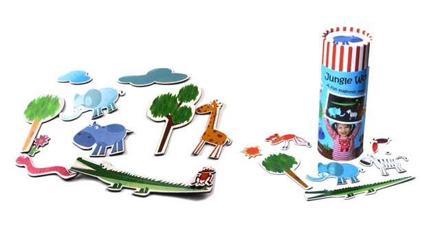 4. A gyerekek játszva ismerhetik meg a dzsungel állatait. Mágneses játék reflexshop.hu 3990 Ft