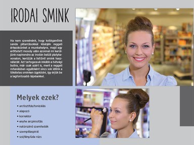 Tökéletes smink a munkahelyre