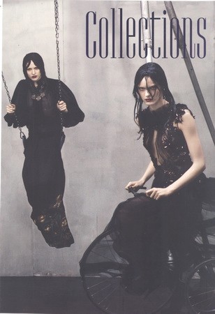 Axente Vanessa 24 oldala az olasz Vogue-ban