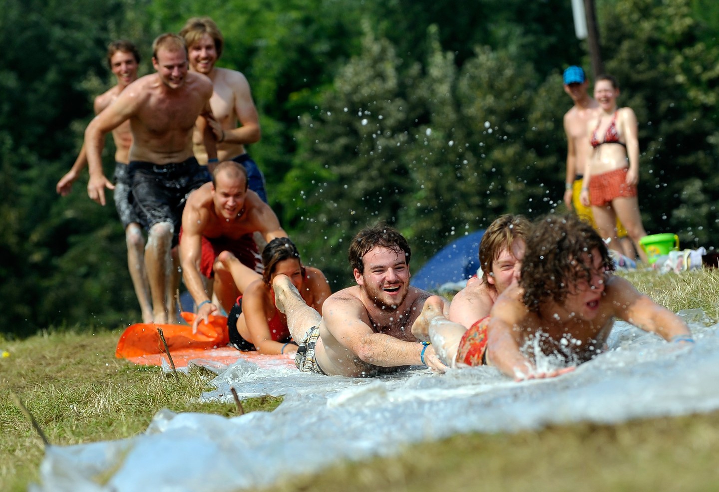 A Sziget Fesztivál minden korosztálynak remek szórakozást kínál. (2010)