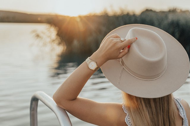 Lángi Dorka pöttyös ruhája egy igazi klasszikus darab