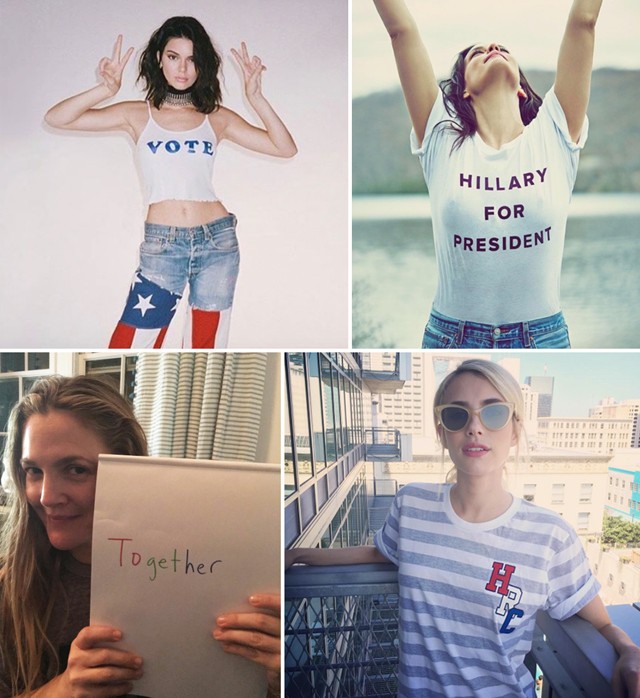 Ezek a női hírességek kampányoltak Hillary Clinton mellett