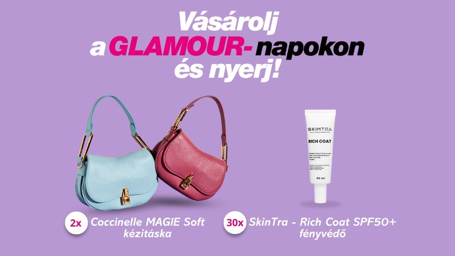 Vásárolj a GLAMOUR-napokon és nyerj!