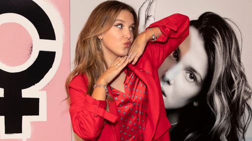 Millie Bobby Brown nem izgulta túl a karácsonyi szettjét, mégis tarolt