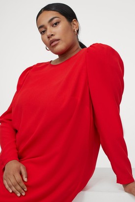 H&M+ Puffos ujjú ruha 6 495 Ft