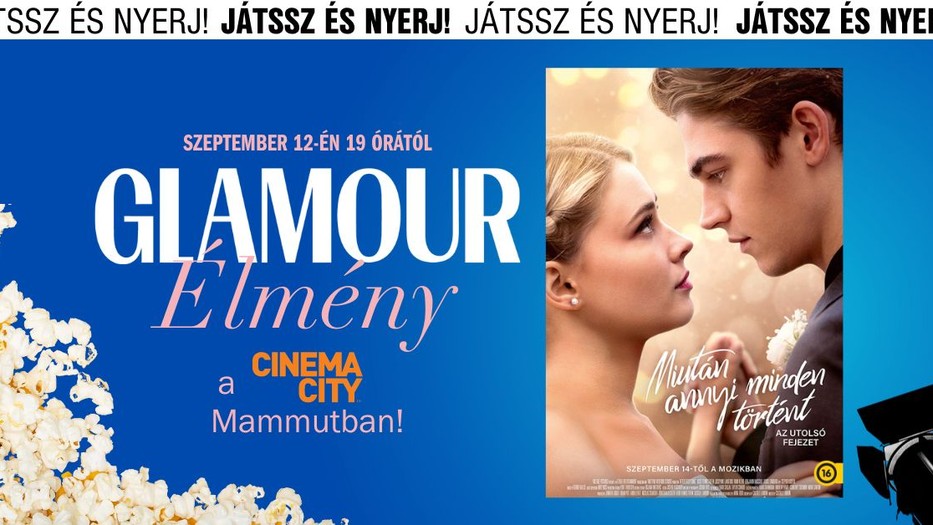 Cinema City x GLAMOUR Élmény