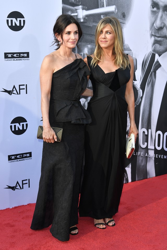 Courtney Cox Jennifer Aniston AFI