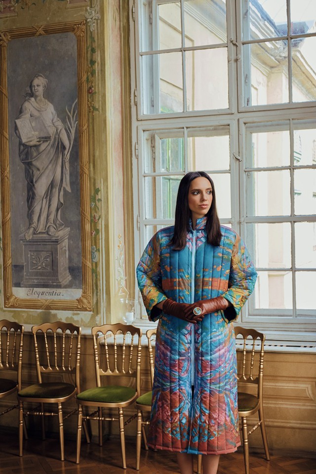 Festményt keltett életre ruháin a magyar divattervező