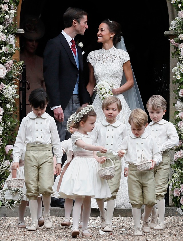 Pippa Middleton és James Matthews immár házastársakként
