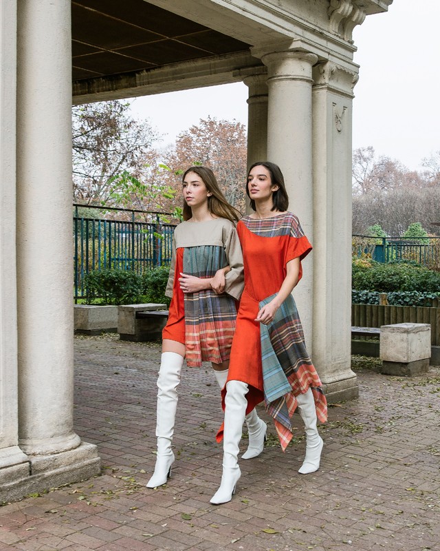 Vetlényi Alma divattervező a természet megőrzésére szólít fel fenntartható Bauhaus kollekciójával