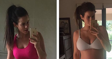 Alig két nappal a szülés után már bombaformában a fitneszező