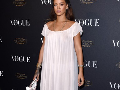 Rihanna aludni ment a Vogue partijára