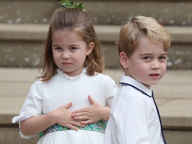 György herceg egy igazi lázadó a királyi család fotóján, és van itt még valami, amit nem vettél észre