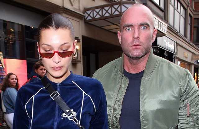 Bella Hadid és testőre