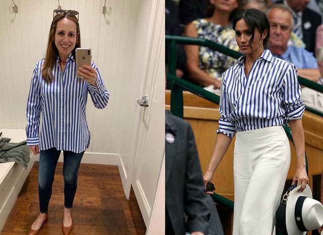 Ez a nő fillérekből koppintotta le Meghan Markle ruhatárát