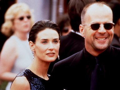 Bruce Willis és Demi Moore összebújós karácsonyi fotója letartolta az internetet