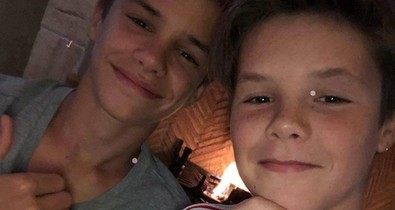 Nem lesz cukibb: David Beckham megborotválta a szülinapos fiát