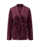 Sensual Velour Robe Top deep burgundy 19000Ft