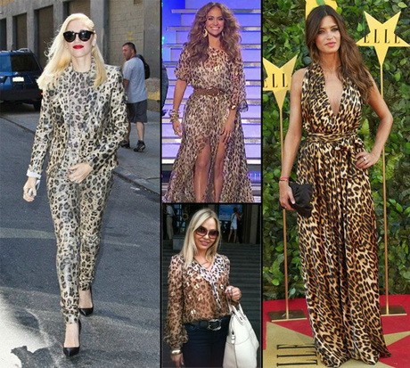 Gwen Stefani, Ornella Muti, Jennifer Lopez és Sara Carbonero párducmintában