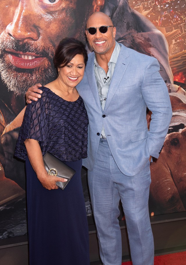 Ata Johnson és Dwayne Johnson