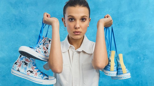 Pillanatok alatt elkapkodták Millie Bobby Brown Converse kollekcióját