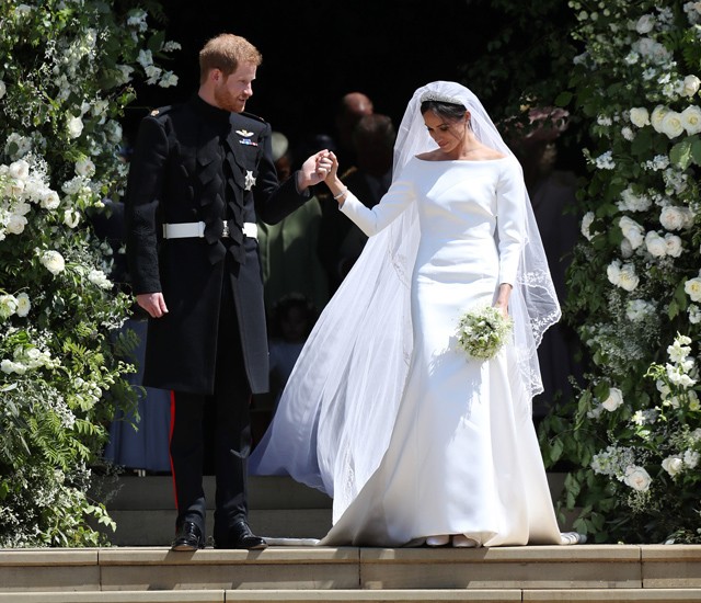 Meghan Markle Givenchy esküvői ruhája